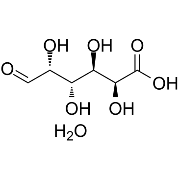 D-Galacturonic acid (hydrate) 化学構造