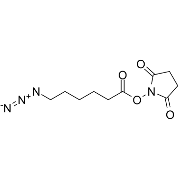 N3-C5-NHS ester Chemische Struktur