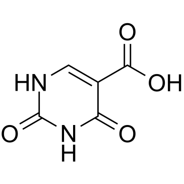 2,4-Dihydroxypyrimidine-5-carboxylic Acid التركيب الكيميائي