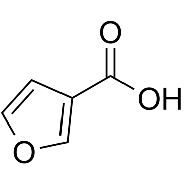 3-Furanoic acid 化学構造