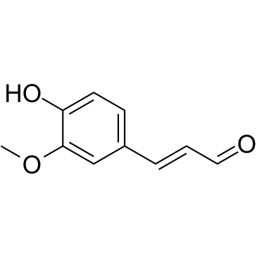 Coniferaldehyde التركيب الكيميائي