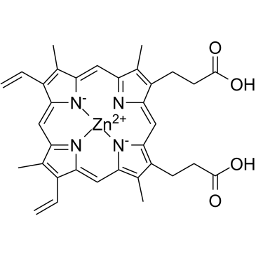 Zinc Protoporphyrin Chemische Struktur