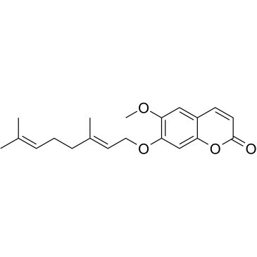 7-O-Geranylscopoletin Chemical Structure