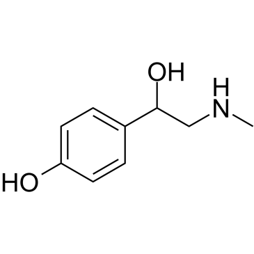 Synephrine  Chemical Structure
