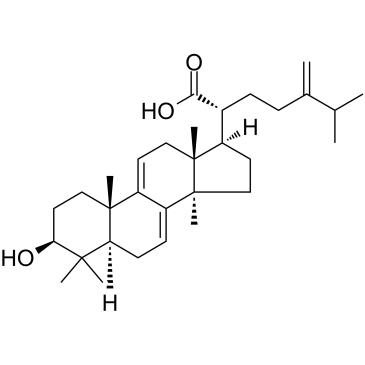Dehydrotrametenolic acid  Chemical Structure