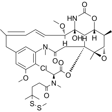 DM4-SMe 化学構造