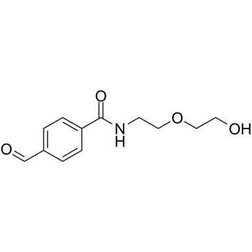 Ald-Ph-amido-PEG2 化学構造