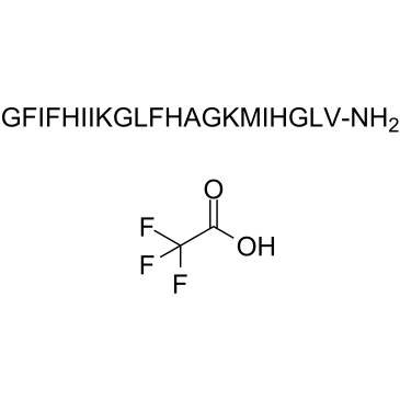 Piscidin-1 (22-42) (TFA)  Chemical Structure