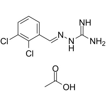 Raphin1 acetate 化学構造