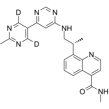(R)-VX-984 Chemische Struktur
