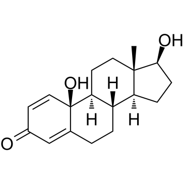 10β,17β-dihydroxyestra-1,4-dien-3-one  Chemical Structure