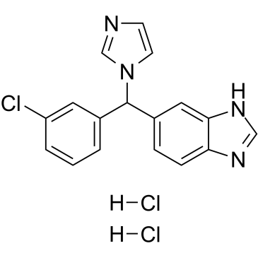 Liarozole dihydrochloride  Chemical Structure