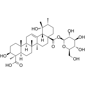 Ilexsaponin A Chemical Structure