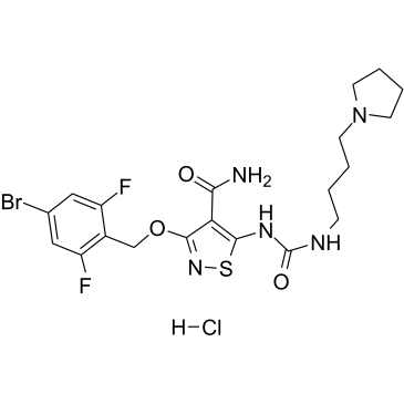 CP-547632 hydrochloride  Chemical Structure