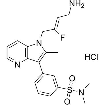 PXS-5153A monohydrochloride 化学構造