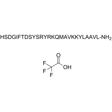 PACAP (1-27), human, ovine, rat TFA Chemische Struktur