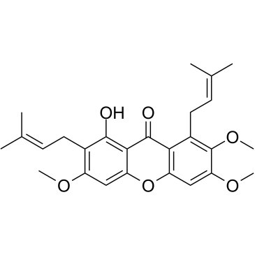 Fuscaxanthone C Chemical Structure