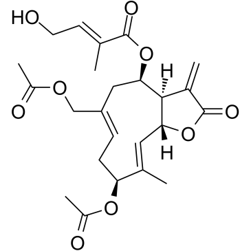 Eupalinolide B Chemische Struktur