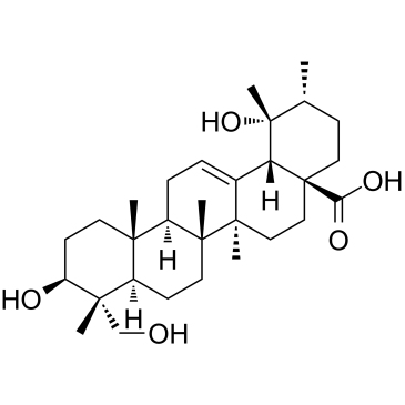 Rotundic acid التركيب الكيميائي