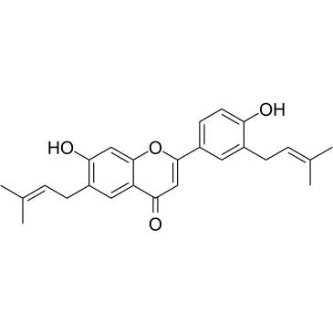 Licoflavone B التركيب الكيميائي