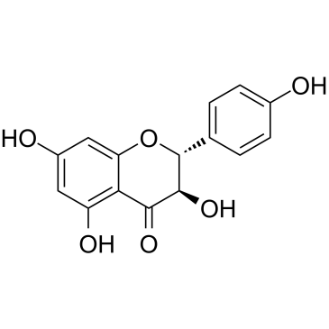 Dihydrokaempferol التركيب الكيميائي