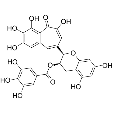 Epitheaflagallin 3-O-gallate 化学構造