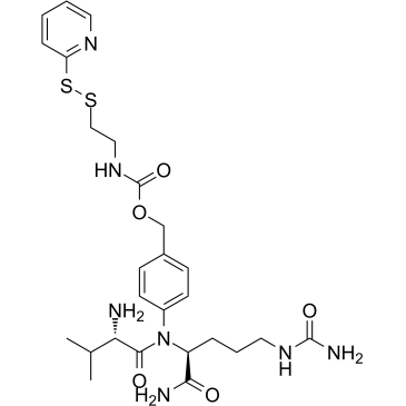 PDP-C1-Ph-Val-Cit Chemische Struktur