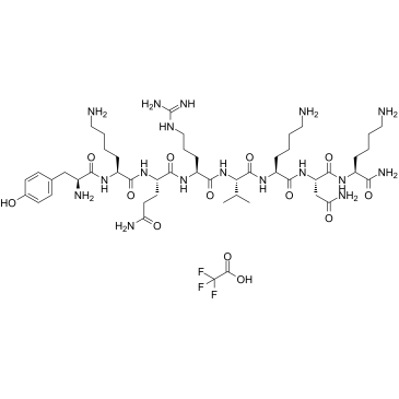 PACAP-38 (31-38), human, mouse, rat TFA Chemische Struktur