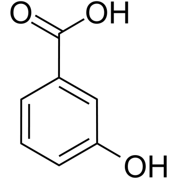 3-Hydroxybenzoic acid 化学構造