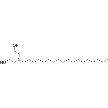 Stearyldiethanolamine 化学構造