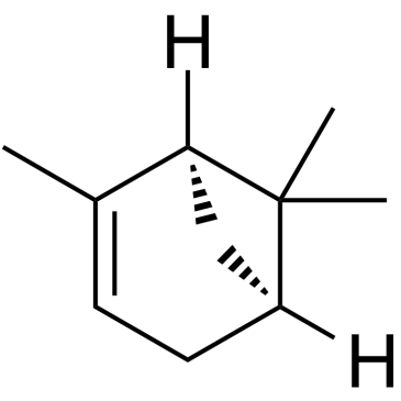 (-)-α-Pinene  Chemical Structure
