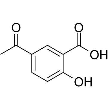 5-Acetylsalicylic acid Chemische Struktur