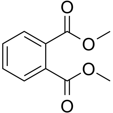 Dimethyl phthalate 化学構造