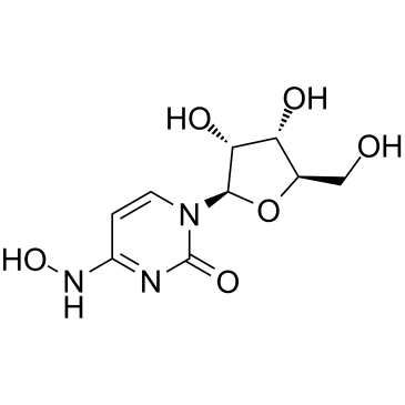 Beta-d-N4-hydroxycytidine Chemische Struktur