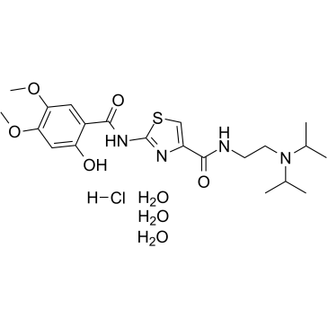 Acotiamide monohydrochloride trihydrate التركيب الكيميائي