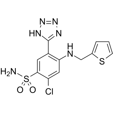 Azosemide  Chemical Structure