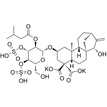 Carboxyatractyloside dipotassium التركيب الكيميائي