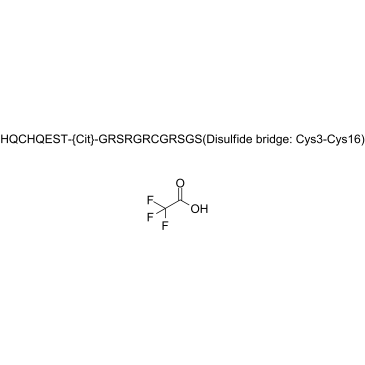 CCP peptide TFA  Chemical Structure