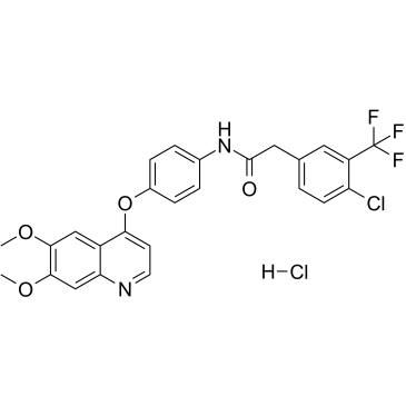 c-Kit-IN-3 hydrochloride Chemische Struktur