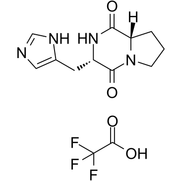 Cyclo(his-pro) TFA  Chemical Structure