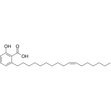 Ginkgolic acid C17:1 التركيب الكيميائي