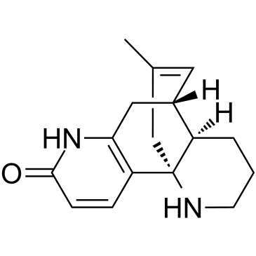 Huperzine B 化学構造