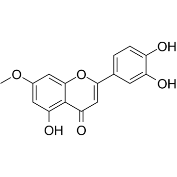 Hydroxygenkwanin Chemische Struktur
