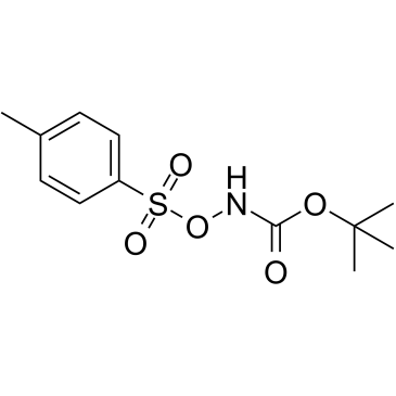N-Boc-O-tosyl hydroxylamine 化学構造