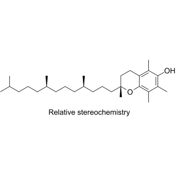 rel-α-Vitamin E Chemical Structure