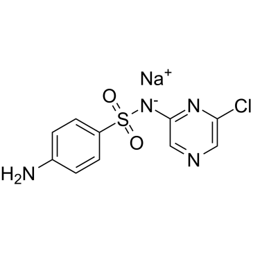 Sulfaclozine sodium Chemische Struktur