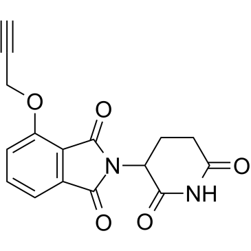 Thalidomide-propargyl Chemical Structure