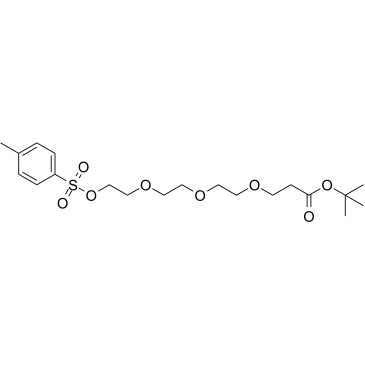 Tos-PEG4-t-butyl ester Chemical Structure