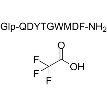 Caerulein, desulfated TFA Chemical Structure