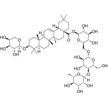 Ciwujianoside C3 Chemische Struktur